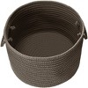 Colonial Mills Simply Home Solid - Gray 18"x18"x12"  100% Polypropylene Round - 3 of 4