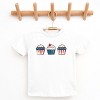 The Juniper Shop Patriotic Cupcakes Youth Short Sleeve Tee - 3 of 4