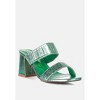 Giblet Metallic Slip On Block Heels Women - 2 of 4