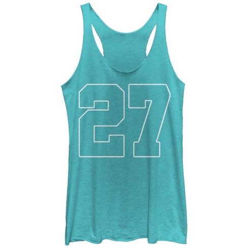 Women's Lost Gods Athletic Number 27 Racerback Tank Top - image 1 of 3