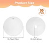 Unique Bargains Round Loose Rubber Beads Craft Smooth Ball Small Hole for DIY Crafts 50 Pcs - 3 of 4