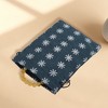 Unique Bargains Snowflake Printed Drawstring Bag 2 Pcs - 4 of 4