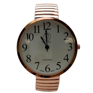 Olivia Pratt Stretch Band Big Face Shiny Colors Women Watch - 1 of 3
