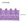 Unique Bargains Cotton Vintage Hollow Lace Decorative Ribbon Trim 4.8 Yards x 3 Inch - 2 of 3