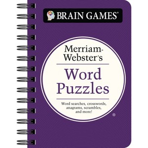 Brain Games - To Go - Merriam-Webster's Word Puzzles - by  Publications International Ltd & Brain Games (Spiral Bound) - 1 of 1