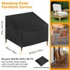 Unique Bargains M Outdoor Waterproof Heavy Duty Patio Chair Cover 39 x 38 x 37 Inch 1 Pc - 3 of 4
