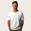 Dalix UFO Embroidered Cotton Relaxed Boxy Fit Short Sleeve Crewneck Tee Shirt Mens - 3 of 4