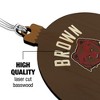 Brown University Bears Logo Wood Christmas Tree Holiday Ornament - 3 of 4