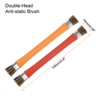 Unique Bargains Phone Motherboard Cleaning Brush 12x15mm Bristles Hair Brush, Orange + Red - 2 of 4