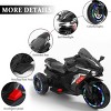 TopComfy Baby Walkers Kids Ride On Cycle Toy Durable Reinforced Wheels Compatible Design Stable Structure for Young Kids, Black, 41.73"*20.47"*24.41" - 4 of 4