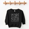 Cozy Season Coquette Icons - Toddler Graphic Sweatshirt and Youth Graphic Sweatshirt - 2 of 3