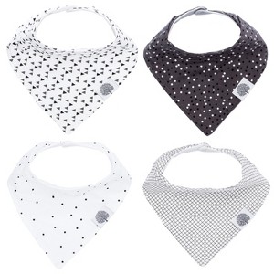 Parker Baby Co. Bandana Drool Bibs 4 Pack - 1 of 4