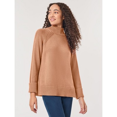 Jones New York Directional Ribbed Sweater - M