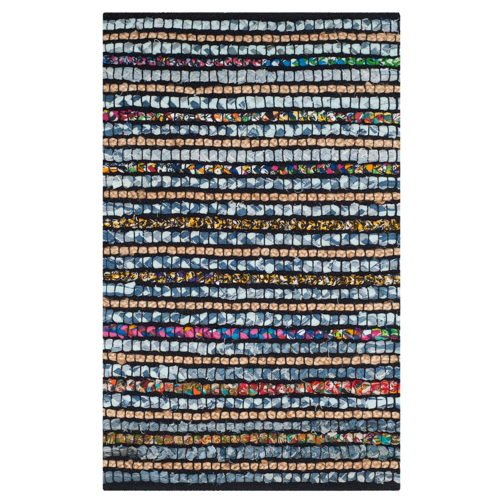 Cara Natural Fiber Accent Rug - Multi / Natural (2'x3') - Safavieh