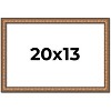 PosterPalooza | Slim Profile Gold Picture Frame - UV Acrylic, Backing Board, Hanging Hardware Included - 2 of 4
