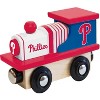 MasterPieces Officially Licensed MLB Philadelphia Phillies Wooden Toy Train Engine For Kids. - image 2 of 4