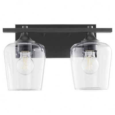 Quorum Lighting Veno 2 - Light Vanity in  Matte Black