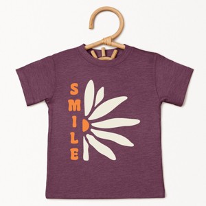 The Juniper Shop Smile Daisy Toddler Short Sleeve Tee - 1 of 4