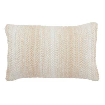 13"x21" Oversize Indoor & Outdoor Vibe by Austrel Ombre Lumbar Throw Pillow Cover - Jaipur Living