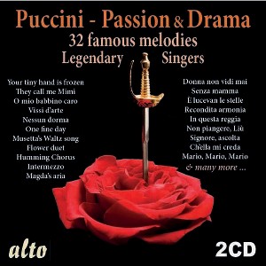 Maria Callas & Renata Tebaldi & Vic De Los Angeles - Puccini: Romance & Drama (CD) - 1 of 1