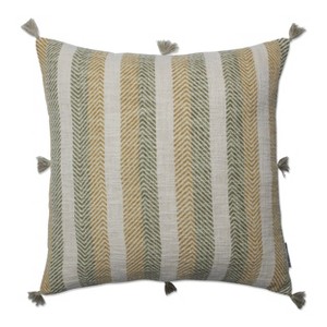 18.5"x18.5" Aravali Throw Pillow - Pillow Perfect - 1 of 4
