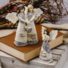 Pavilion Gift Company - Friendship - 5.5" Double Angels Holding Heart - Decorative Objects - 3 of 4