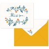 Green Inspired 10ct Rainbow Thank You Cards : Target