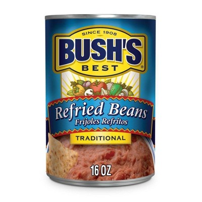Bush's Refried Beans Traditional - 16oz