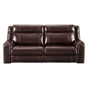 Wyline Power Reclining Sofa with Adjustable Headrest Coffee Brown - Signature Design by Ashley
