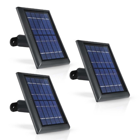 Wasserstein Solar Panel Compatible With Arlo Ultra/ultra 2, Arlo 3/pro 4 And Arlo Floodlight Only With 13.1ft Cable Pack, Black) : Target