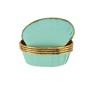 Unique Bargains Cupcake Liners Oval Cup Disposable Laminated Paper 3.74"x2.56"x1.18" 50 Pcs - 3 of 4