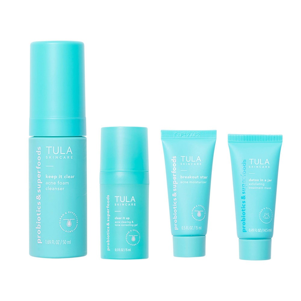 Photos - Beauty Salon Equipment TULA SKINCARE Clear Skin Starters Acne & Blemish Fighting Discovery Kit 