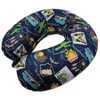 WOLF State Souvenir Printed Spandex Memory Foam Travel Neck Pillow - 3 of 3