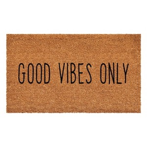 Calloway Mills 110021224 Good Vibes Only Doormat 12 In. x 24 In. - 1 of 1