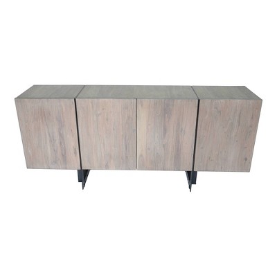 Large Cross Village Sideboard Blush - Alder Bay