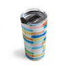 Jacqueline Maldonado Dreamy Watercolor Dashes Multi 20 oz Stainless Steel Travel Mug - Deny Designs - 4 of 4