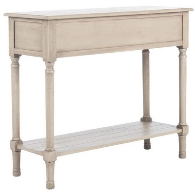Primrose Greige 40'' Wood Console Table with Storage