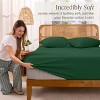Organic Cotton Jersey Fitted Sheet by Bare Home - 3 of 4