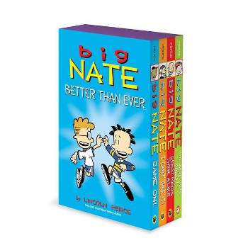 Big Nate Better Than Ever: Big Nate Box Set Volume 6-9 - by  Lincoln Peirce (Paperback)