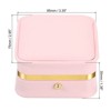 Unique Bargains Velvet Cloth PU Leather Single Slot Jewelry Holder Necklace Box - 2 of 4