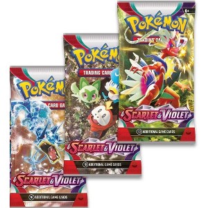 Pokemon TCG: Scarlet & Violet Booster - 3 Booster Pack Bundle - 1 of 4