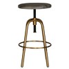 Uttermost Revolve Brass Counter Stool - 3 of 4