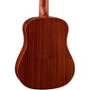 Luna Muse Safari Series Spruce 3/4 Dreadnought Travel Acoustic Guitar Natural - 2 of 4