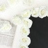 REGALWOVEN Home Decor Silk Fake Roses Artificial Flower Head for DIY Crafts Wedding 2.8" 25 Pcs - 3 of 4