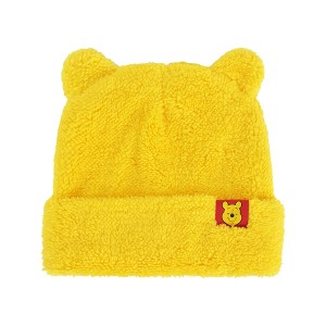 Disney Women's Winnie The Pooh Winter Knit Beanie Hat with 3D Ears - 1 of 3