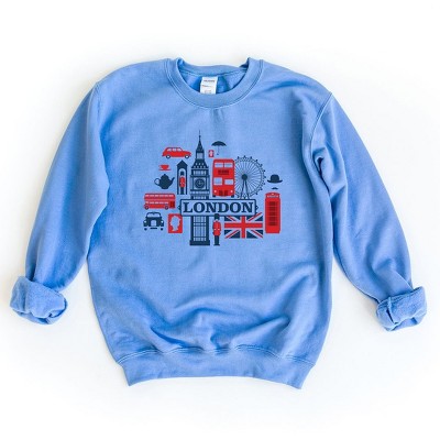 Simply Sage Market Women's Graphic Sweatshirt London Collage