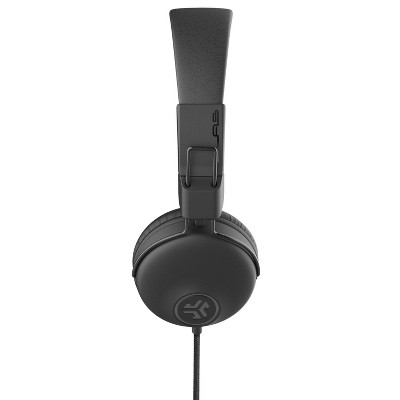 JLab Studio Wired On-Ear Headphones - Black