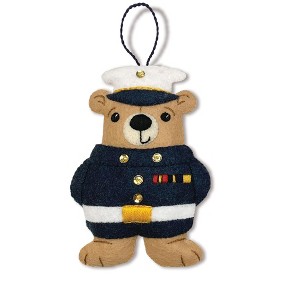 MARINE BEAR Felt Ornament Kit from MerryStockings - 1 of 1