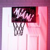 NBA Miami Heat Over The Door Mini Basketball Hoop - 2 of 4