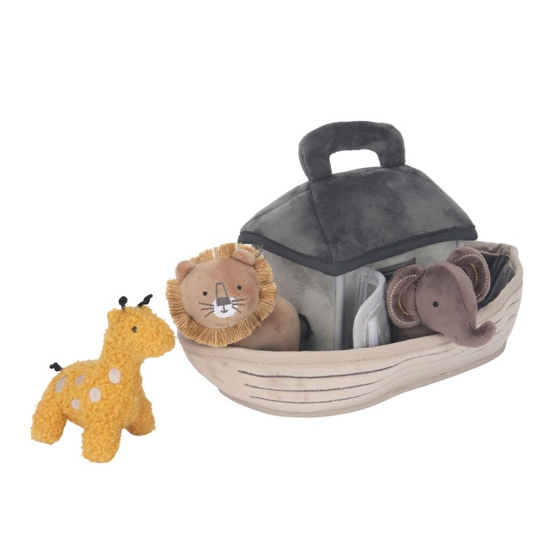 Lambs & Ivy Baby Noah Interactive Plush Boat/Ark with Stuffed Animal Toys, 3 of 7
